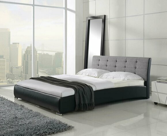 Leder Design Bett Betten Ehe Modernes Gestell Schlaf Zimmer Luxus Hotel Doppel