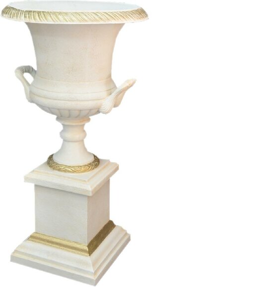 XXL Klassische Wohnzimmer Dekoration Antik Stil Vase Deko Vasen Statue Skulptur