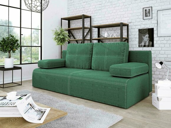 Sofa 3 Sitzer Stoffsofas Luxus Designer Couch Couchen big Polster Lümmel 198cm