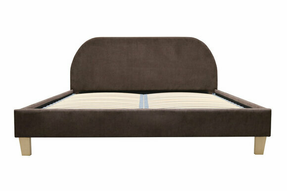 Luxus Textil Design Polster Betten Doppel Modernes Bett Ehe Exclusiv 160x200 cm