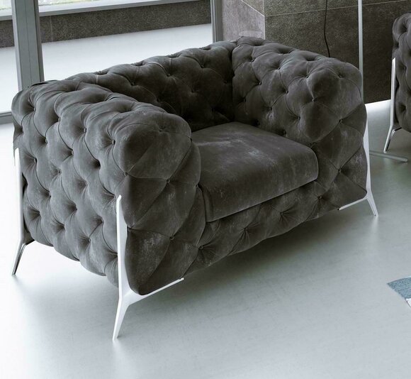 Lounge Luxus Fernseh Club Polster Sitzer Sessel Design Couch Sofa Chesterfield