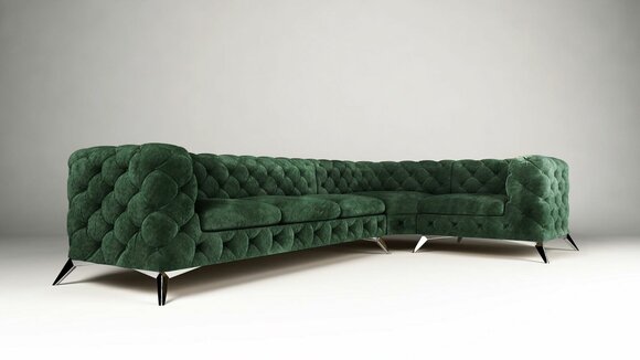 Chesterfield Design Ecksofa Sofa Couch Design Couchen Polster Eckgarnitur Ecke