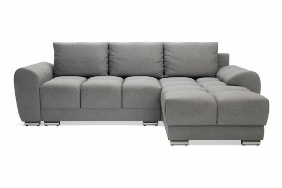 Bequeme Schlafsofa Couch mit Bettfunktion Sofa Polster Eckgarnitur Ecksofa Neu