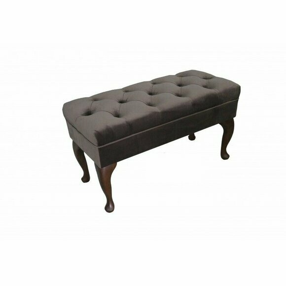 Hocker Chaiselounge Fußhocker Beistellhocker Ottomane Sitzbank Chesterfield Neu