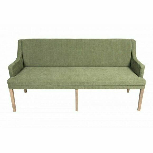 Bank Textil Sitz Bänke Chesterfield Restaurant Stoff Laden Sofa Leder Couch Neu