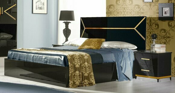 Klassisches Stil Betten Leder Doppel Hotel Bett Moderne Schlafzimmer Möbel Holz