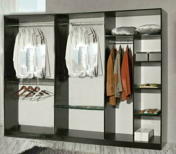 Klassischer Modern Stil Kleiderschrank Schrank Holz Garderobe Schränke Möbel Neu