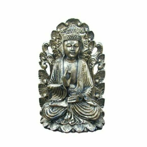 Deko Figur Statue Skulptur 50 cm Figuren Statuen Skulpturen Buddha Garten (B23)