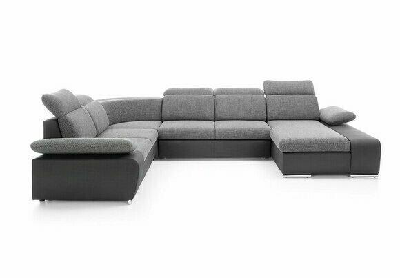 Ecksofa U-form Eckcouch Sofa Couchen Polster Schlaffunktion Couch Garnitur Neu