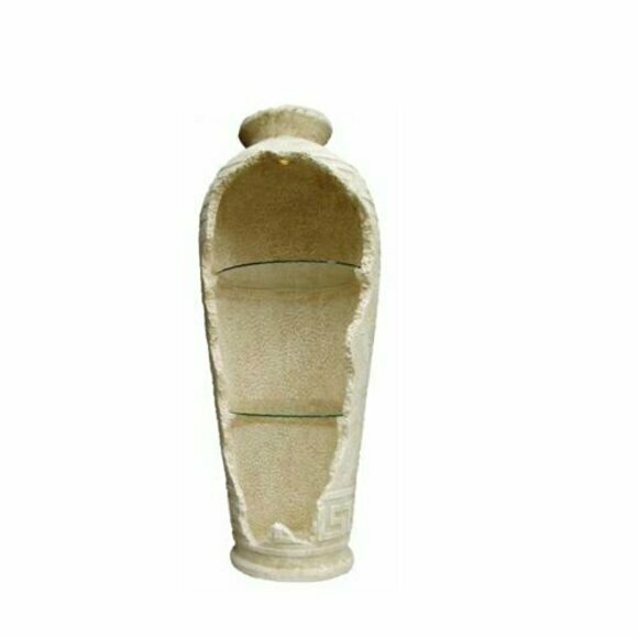 Halbe Vase Regal Beleuchtet 152cm Skulptur Vasen Figur Antik Stil (C56) Regale