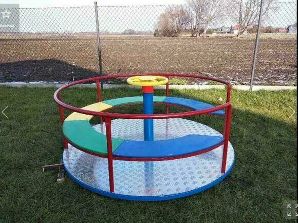 Kinder Karusselle Drehbare Spielplatz MADE IN EU Carousel Spieleplätze Geräte