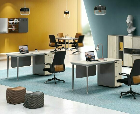 Bürotisch Schreibtisch Schreibtische Arbeitstisch Firma Möbel Computermöbel neu