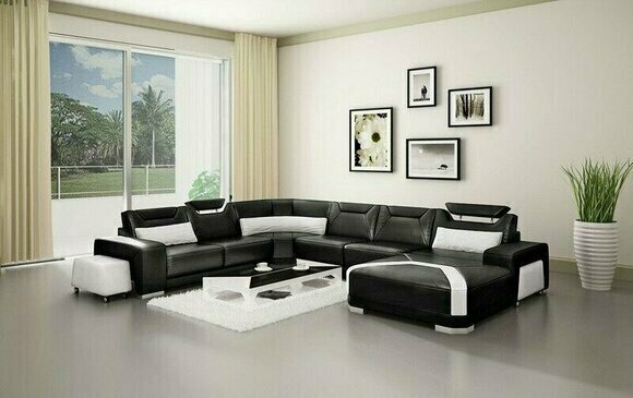 Wohnlandschaft U Form Sofa Eckgarnitur Eckcouch Ecksofa Couch Garnitur Polster