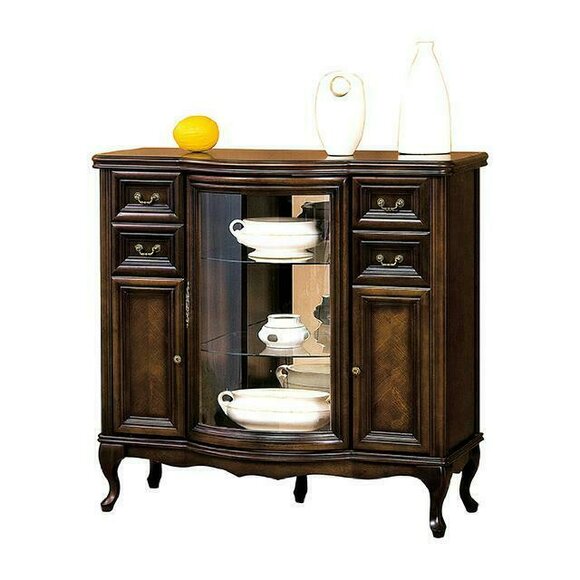 Klassische Kommode Vitrine Sideboard Kommoden Kommodenschrank Bar Schrank W-K3B