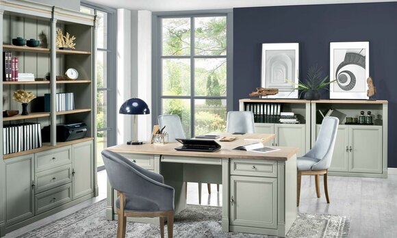 Design Tisch Sekretär Luxus Schreib Büro Möbel Holz Tische Office Einrichtung