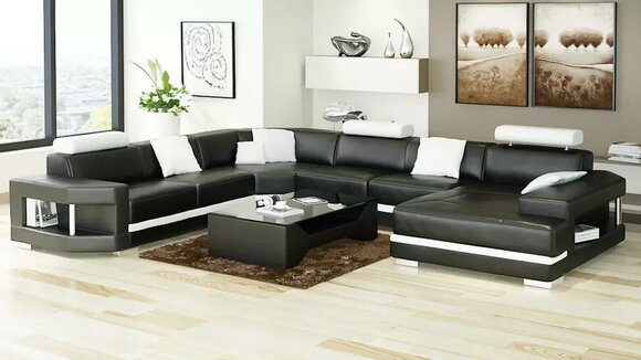 Eckgarnitur Ecksofa Polster Eckcouch Couch 2tlg Set Neu Moderne Wohnzimmer Sofa