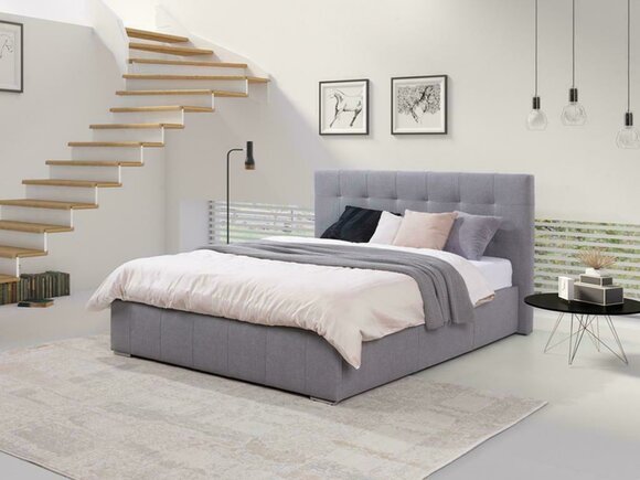 Bettgestelle Bett Schlafzimmer Betten Textil Leder Hotel Luxus Polster Design