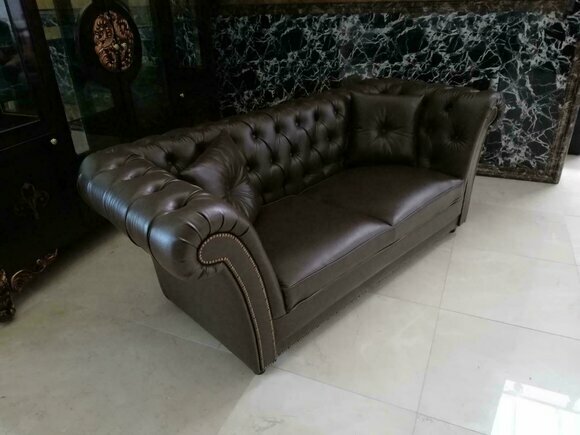 Designer Sofa 3 Sitzer Chesterfield Couch Polster Sofas Designsofa Neu Sofort