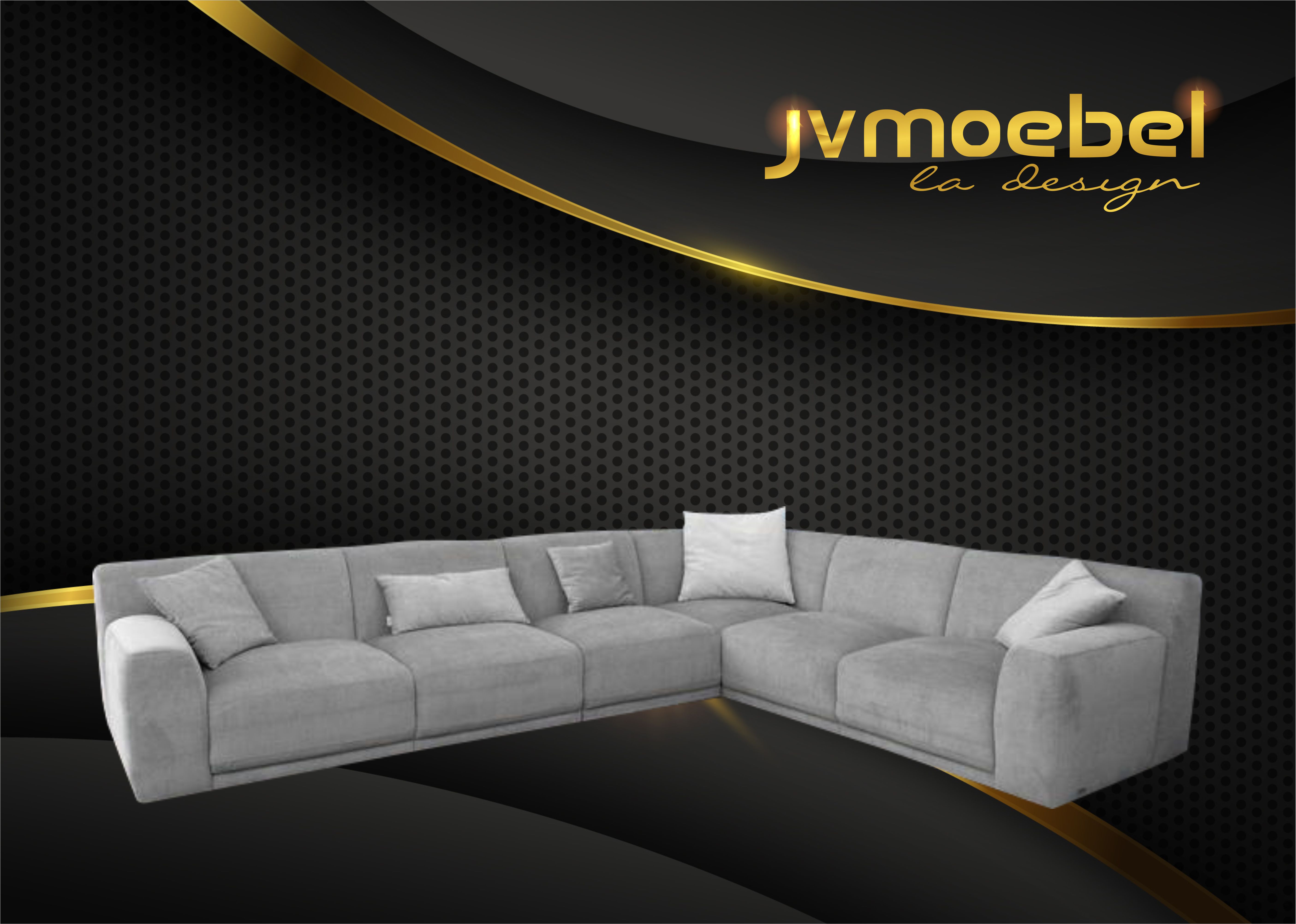 Ecksofa LForm Desing Couch Textil Stoff Wohnlandschaft Eckgarnitur Sofas