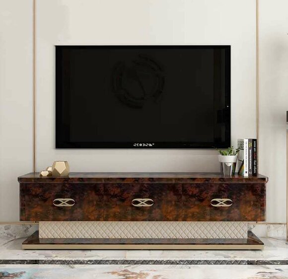 Designer RTV TV Anrichte Kommode Side Low Board Schrank Regal Luxus Wohn Sofort