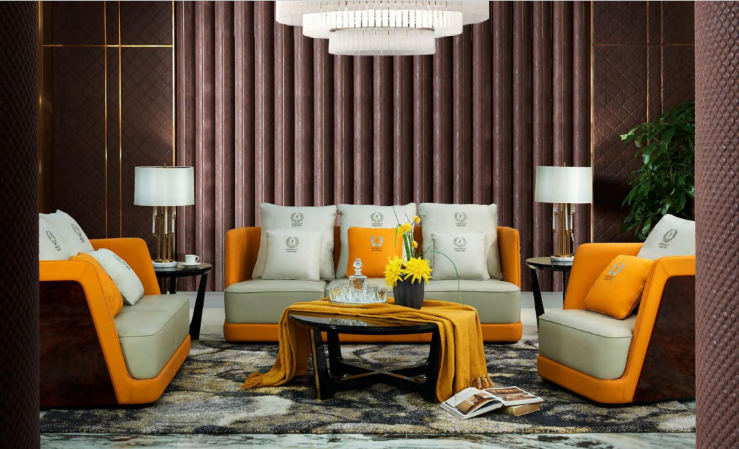 Wohnlandschaft Sofa Polster Sofagarnitur 321 Sitzer Couchtisch 4tlg. Set Luxus