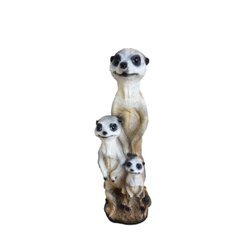 Erdmännchen Lebensgroße Figur Dekoration Statuen Skulptur Garten Deko Figuren