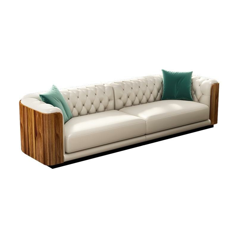 Design Viersitzer Moderne Polster Sofa 4er Sitz Möbel Big Sofas Neu Sofas