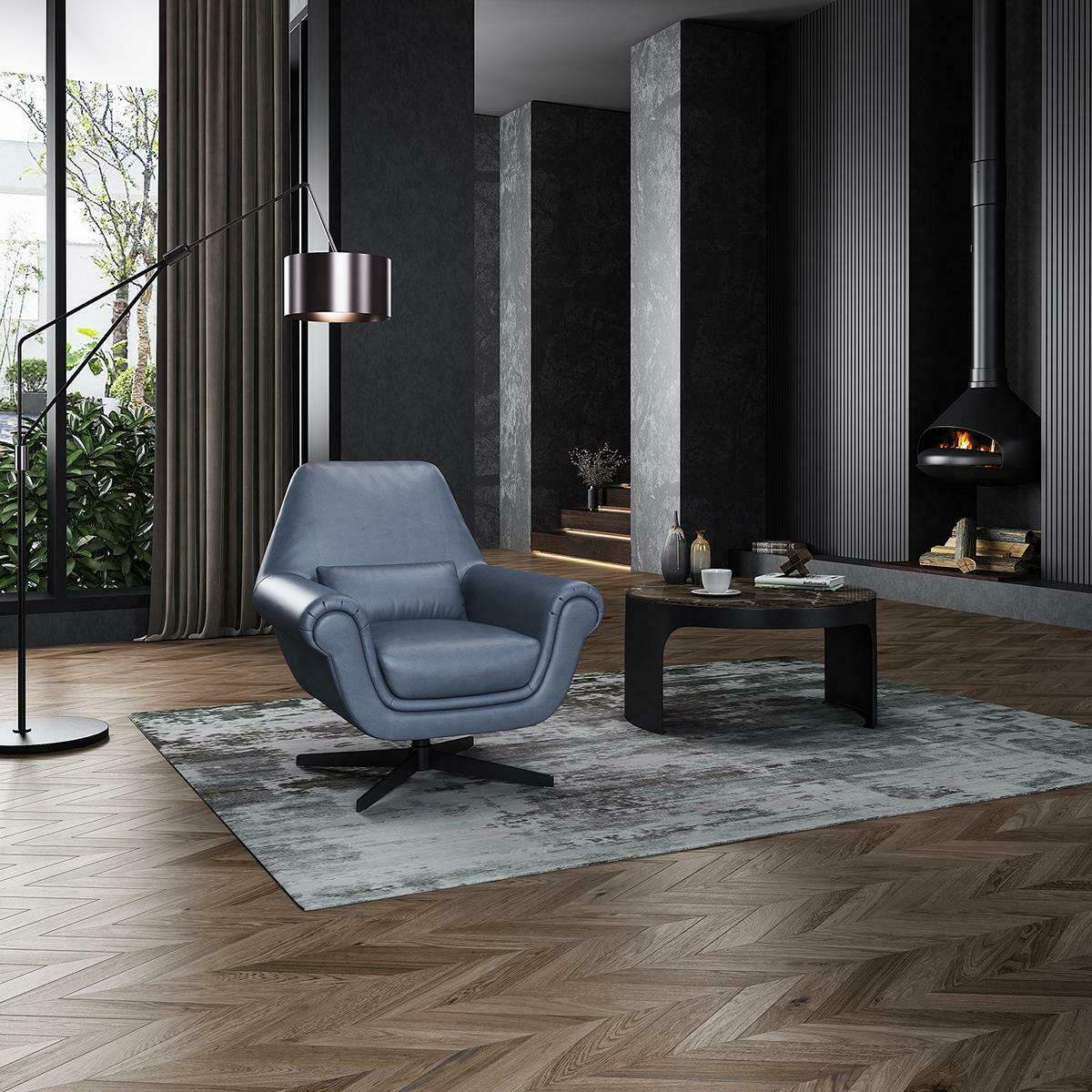 Wohnzimmer Einsitzer 95 x 83cm Sofa Couch Lounge Club Hotel Sessel Design Neu