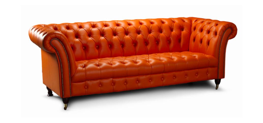 Chesterfield Dreisitzer Couch Polster Design Sofa 3er Sitz Sofas Zimmer Möbel