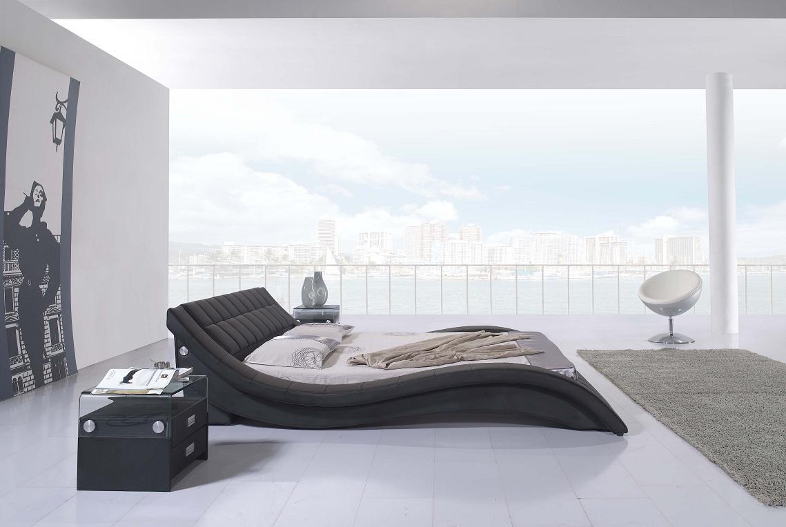 Betten Doppel Ehe Schlaf Zimmer Luxus Designer Bett 180x200 Leder Hotel Metall