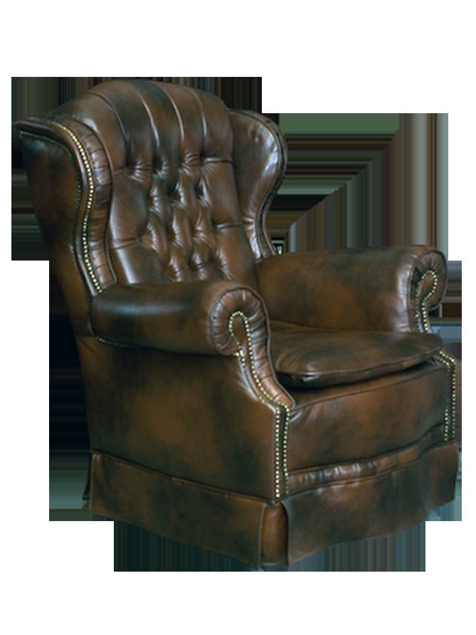 Chesterfield Sessel Ohrensessel Fernsehsessel Couch Relax Leder Sofa