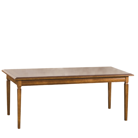 Konferenztisch Esstisch Echtes Holz Esszimmer Möbel Klassischer Tisch Abendessen