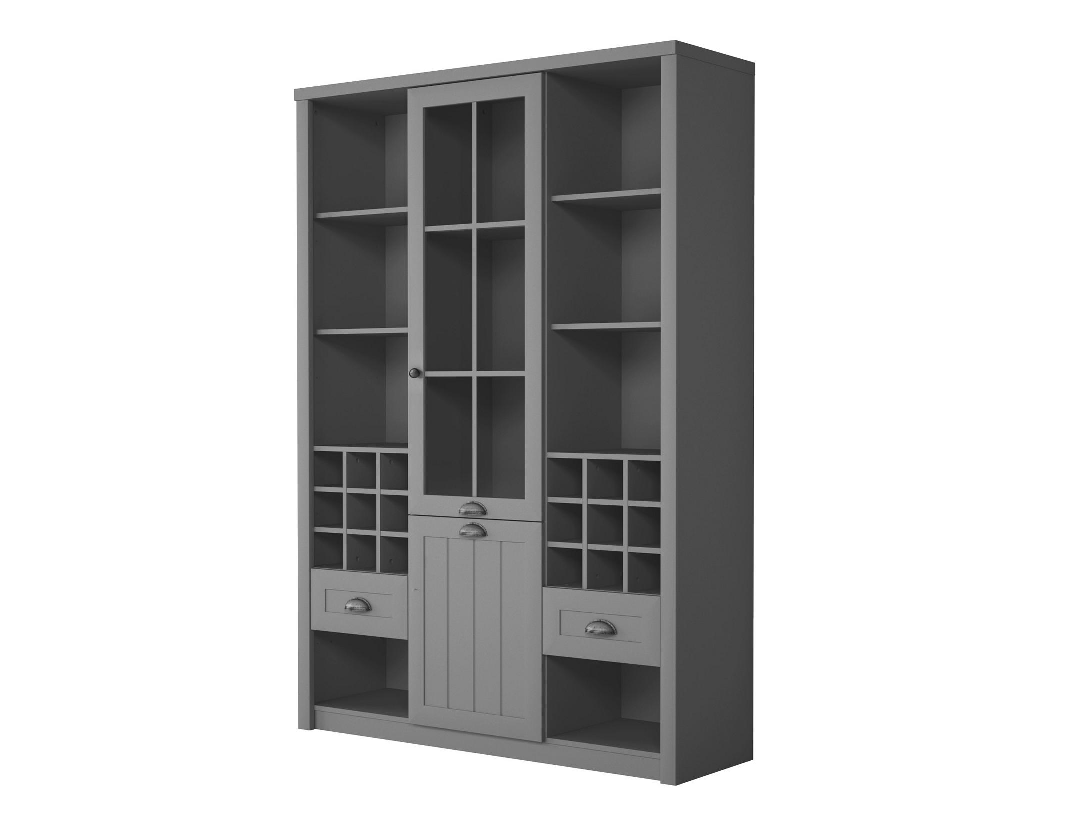 Vitrinen Kommodenschrank Schrank Holz Möbel Handarbeit Kommode Vitrine Kommoden
