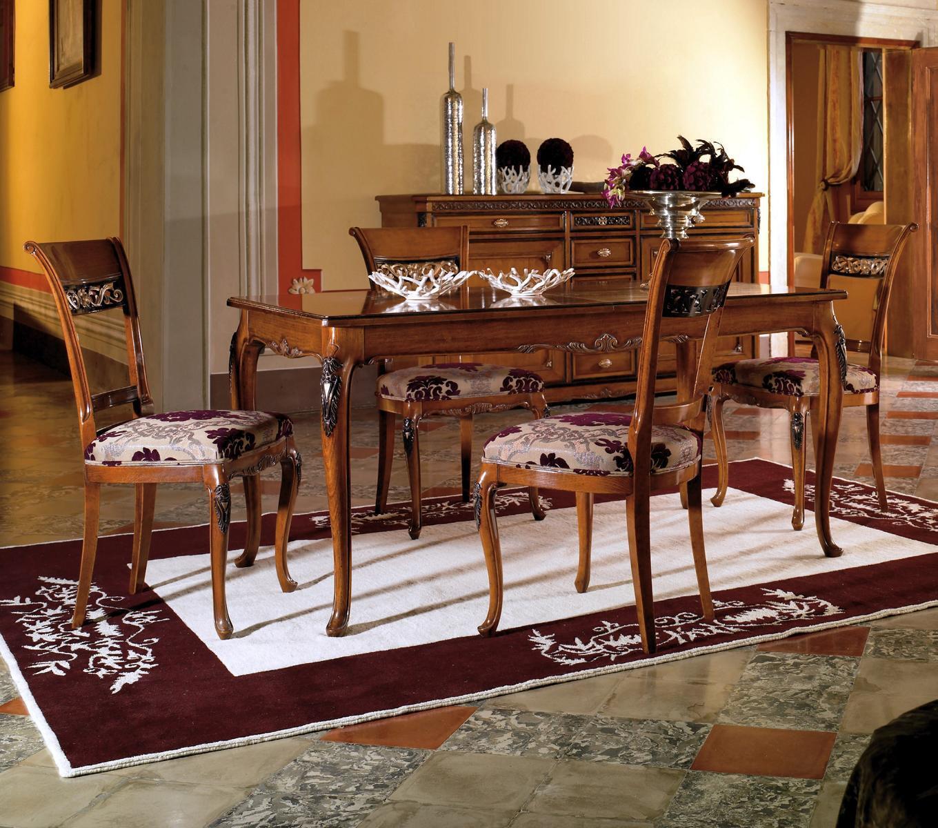 Esstisch Tisch Möbel 4x Stühle Set 5tlg. Gruppe Design Esszimmer Garnitur Neu
