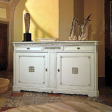 Luxus Italienische Holz Möbel Kommode Anrichte Klassisch Stil Sideboard Holz Neu