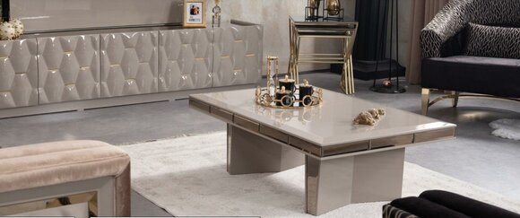 Wohnzimmer Design Tische Möbel Tisch Luxus Beistelltisch Holz Modern Couchtisch