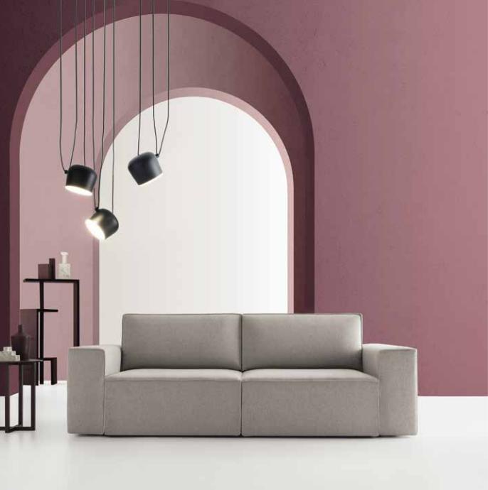 Sofa Polster Sofas Couchen 3er Textil Schlafsofa Bett alfitalia 3 Sitzer Couch