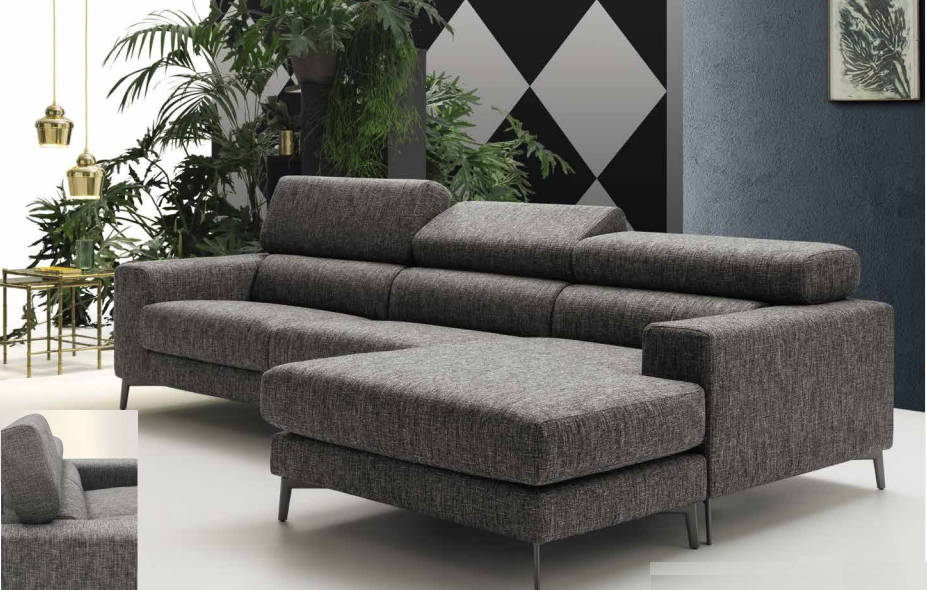 Design Polster Wohnzimmer Moderne Luxus Ecke Textil Holz Sofa L-Form alfitalia