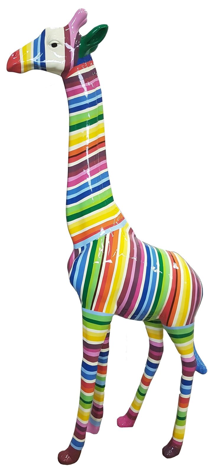 Giraffe Design Figur Statue Moderne Figuren Statuen Dekoration Deko Garten Neu