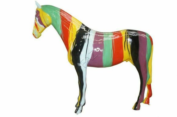 Design Pferd Figur Statue Skulptur Figuren Skulpturen Dekoration Deko Neu