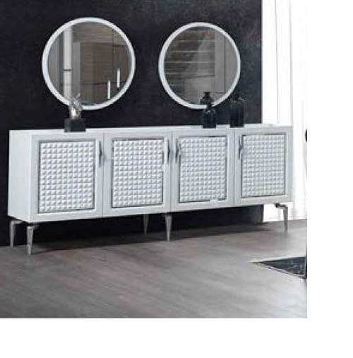 Konsolentisch Spiegel Sideboard Set italienischer Stil xxl Kommoden
