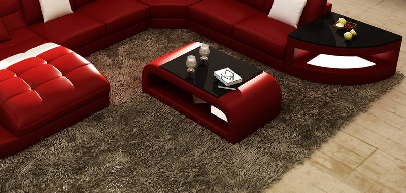 design couchtisch glastisch tische polster tisch wohnzimmer möbel beistell 6140