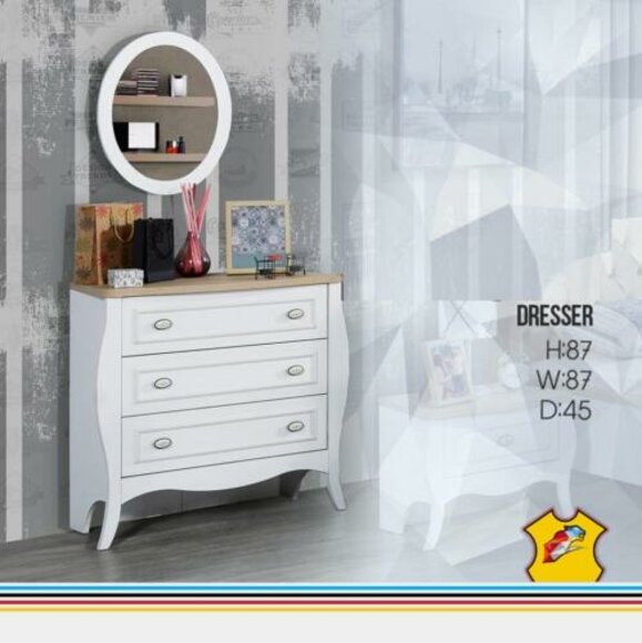 Kommoden Holz Design Schlafzimmer Kommode Spiegel Sideboard Luxus Stil