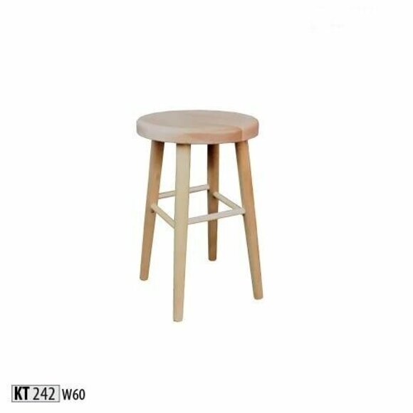 Sitzhocker Hocker hoch Holzhocker Massivholz Rund Sitzhocker Fußhocker Stühle