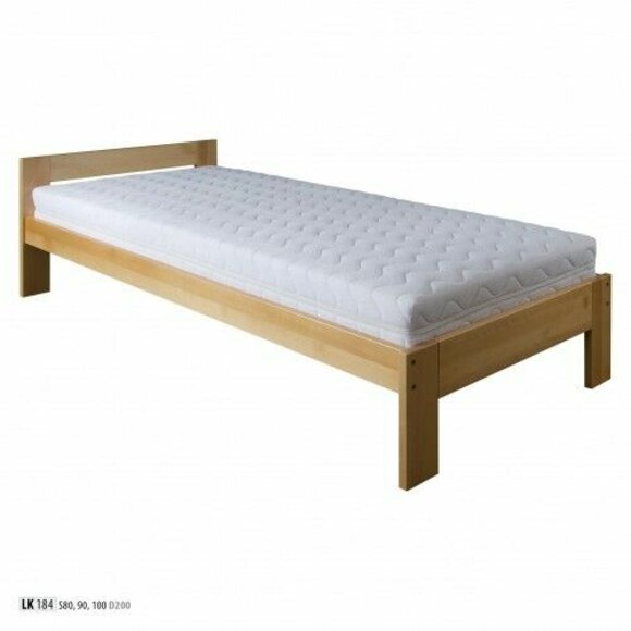 Einzelbett handgemachtes Holzbett Kinderbett Massivholzbett Echtholz Betten Neu