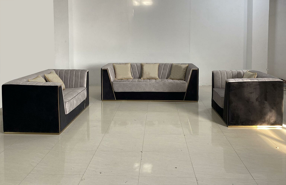 Design Sofas Polstermöbel Sofas Modern Luxus elegant Sitzgarnitur 3+2+1 Sitzer