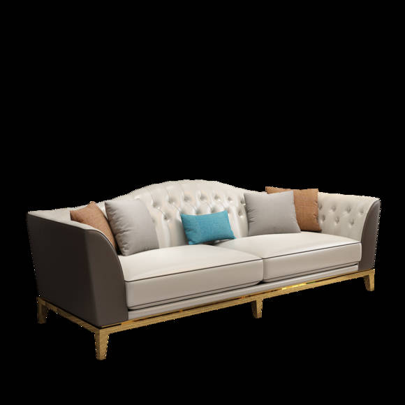 Leder Sofa Couch Polster Sitz Chesterfield Garnitur 3+1 Sitzer Couchen Sofas Neu