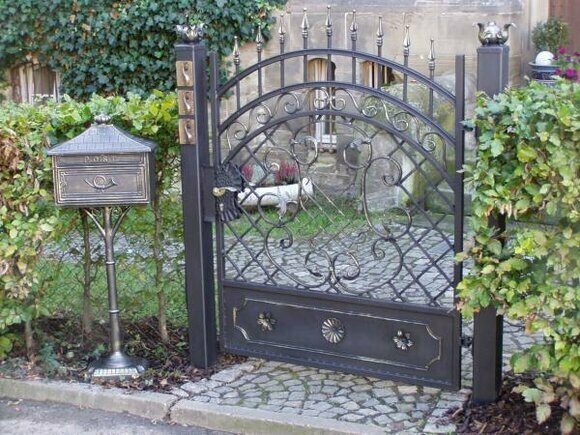 Pforte Garten Haus Klassischer Zaun Tuer Pforte Modell 258