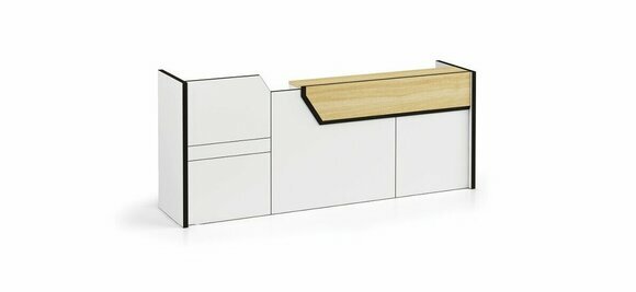 Empfangstheke Rezeption Tresen Praxis Büro Messe Empfang Hotel Tische 280x80cm