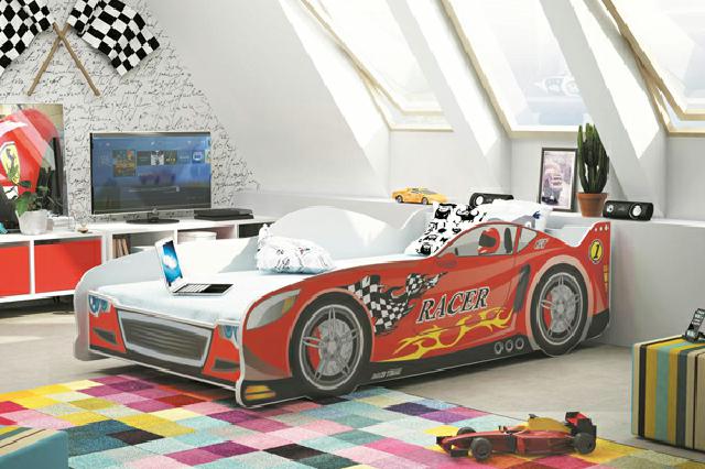 Kinderbett Bett Betten Sportwagen Fahrzeug Polizei Kinderbett Jugendbett Schlaf